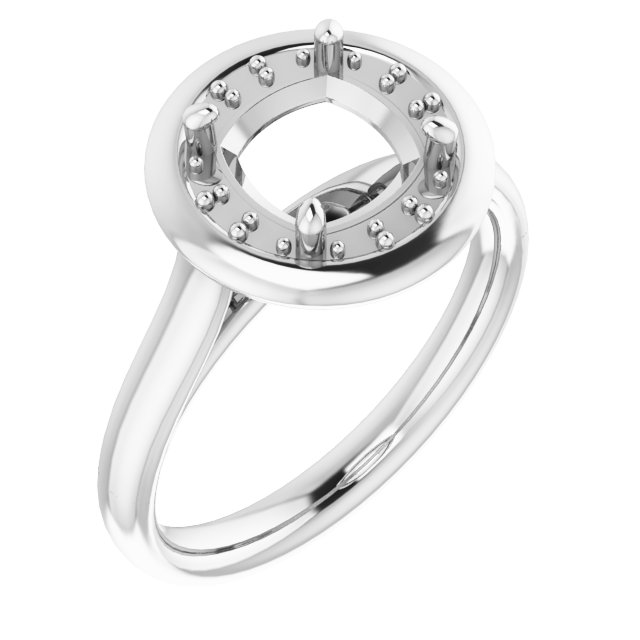 Halo-Style Ring