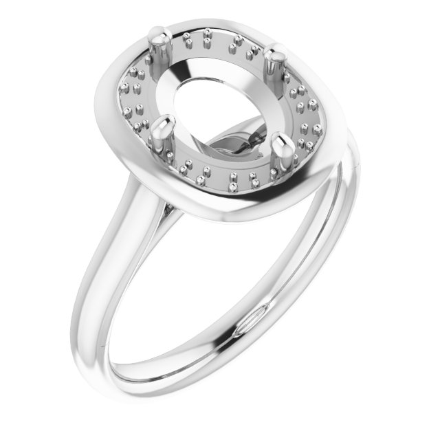 Halo-Style Ring