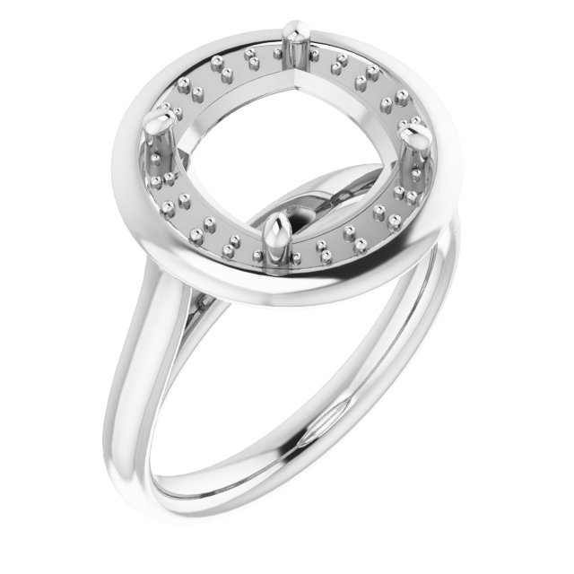 Halo-Style Ring