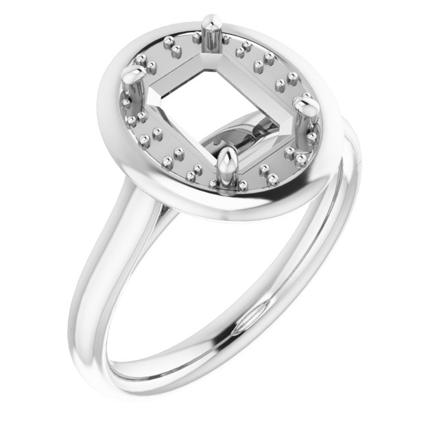 Halo-Style Ring