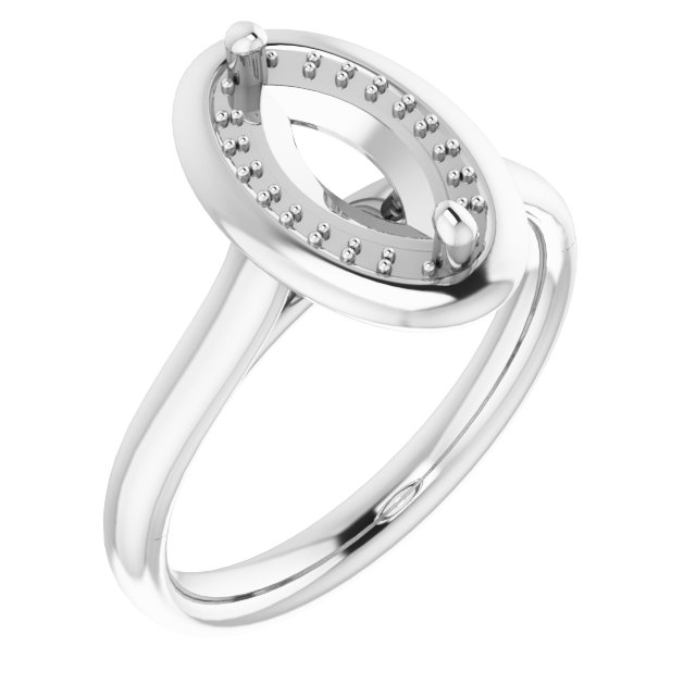 14k White Gold