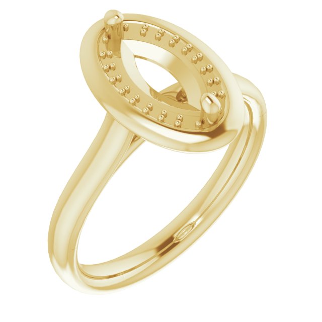 14k Yellow Gold