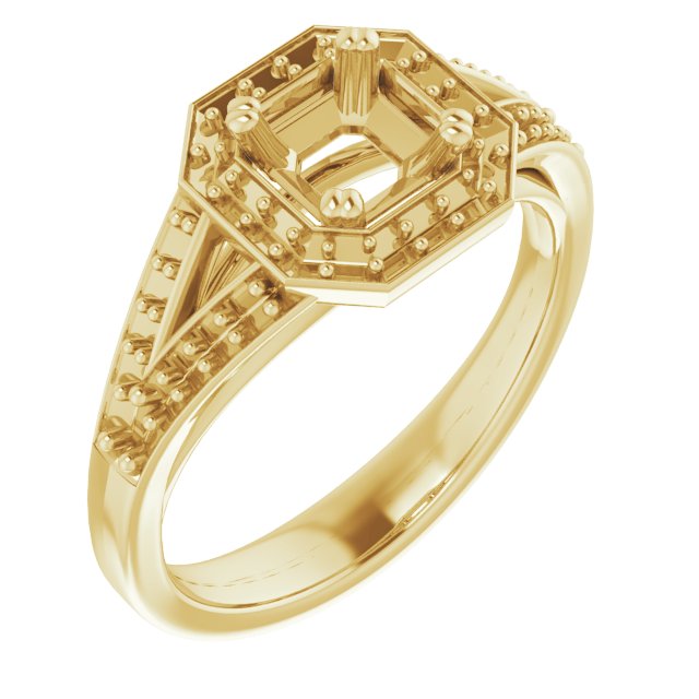14k Yellow Gold