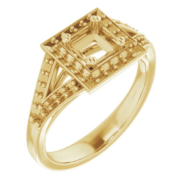 14k Yellow Gold