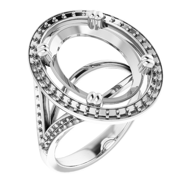 Halo-Style Engagement Ring