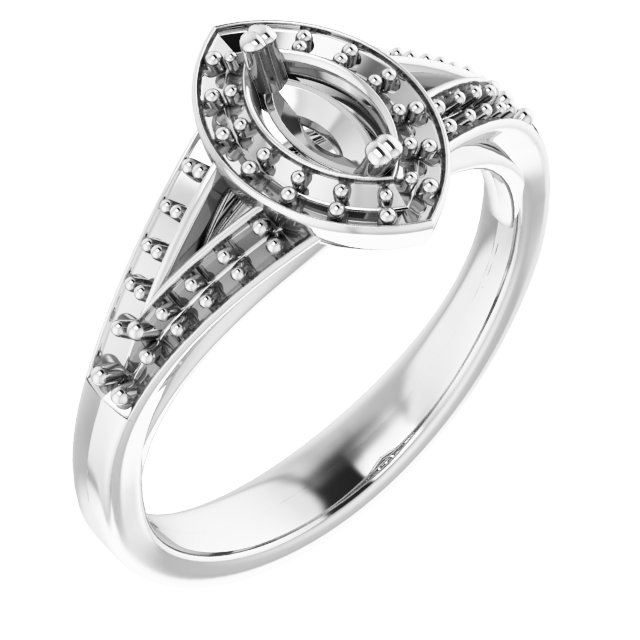 Halo-Style Engagement Ring