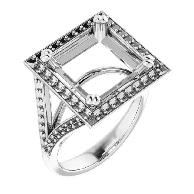 Halo-Style Engagement Ring