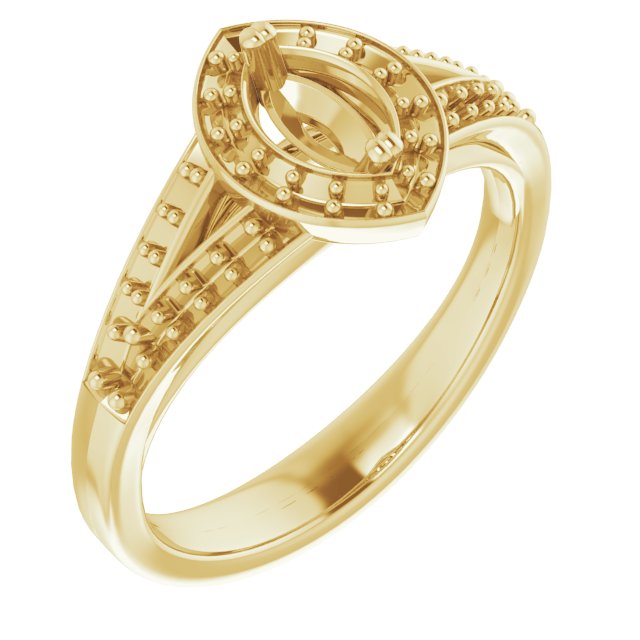 14k Yellow Gold