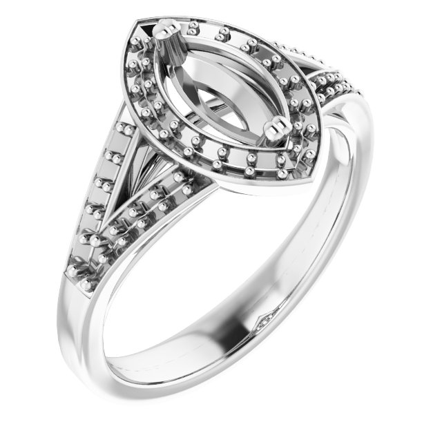 Halo-Style Engagement Ring
