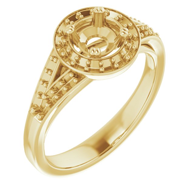 14k Yellow Gold
