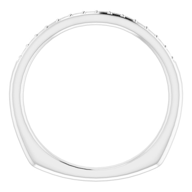 Band Mounting for 10x5 mm Marquise Ring view 2