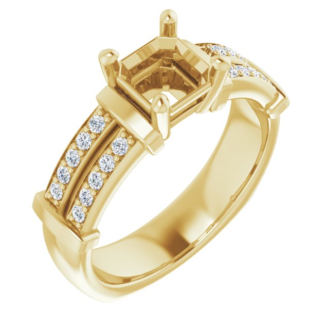 14k Yellow Gold