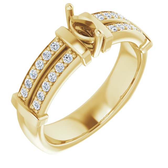 14k Yellow Gold