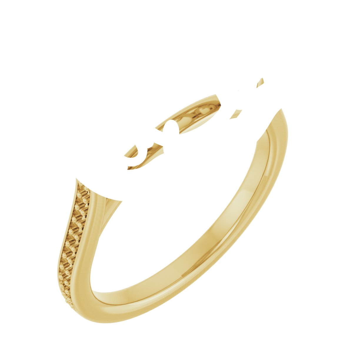 Three-Stone Halo-Style Engagement Ring