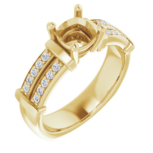 14k Yellow Gold
