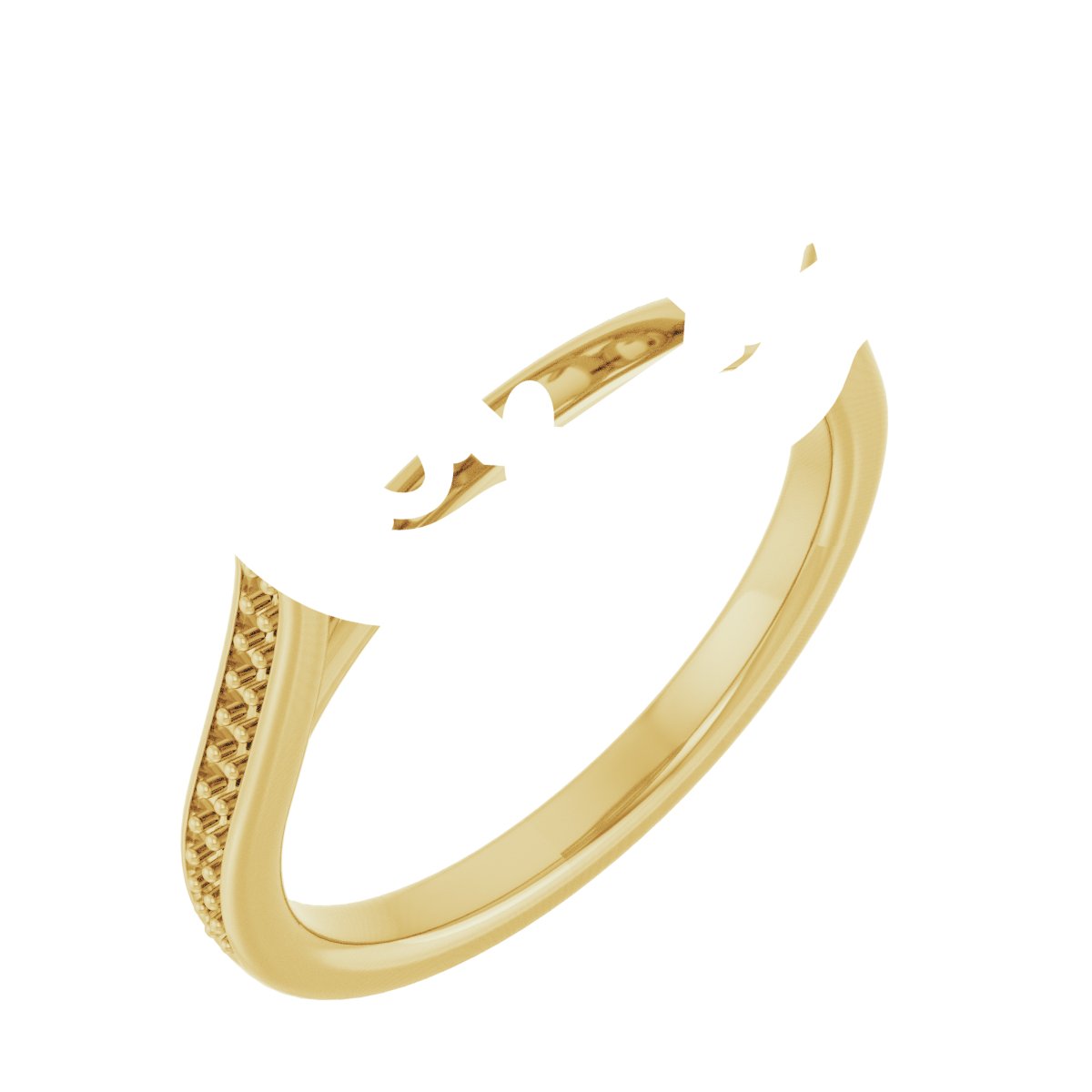 Three-Stone Halo-Style Engagement Ring