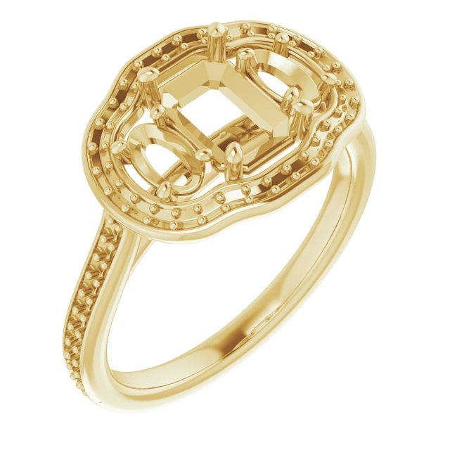 14k Yellow Gold
