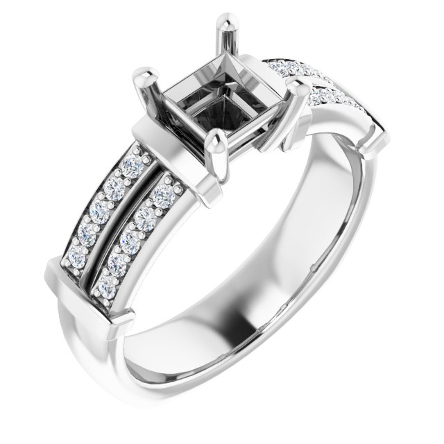 14k White Gold