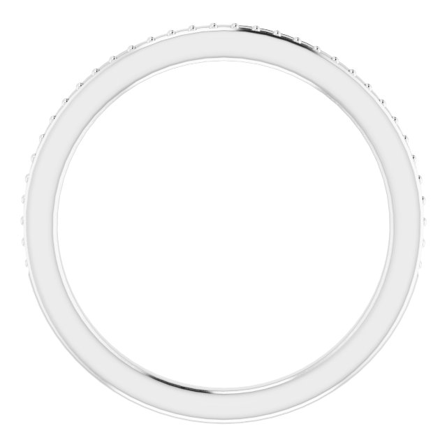 Band Mounting for 6 mm Asscher Ring view 2