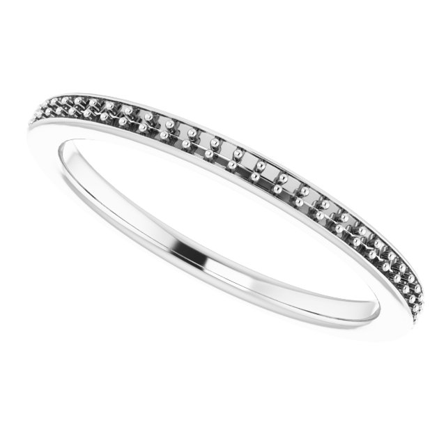 Band Mounting for 6 mm Asscher Ring view 5