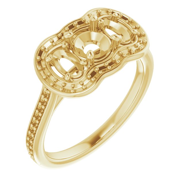 14k Yellow Gold