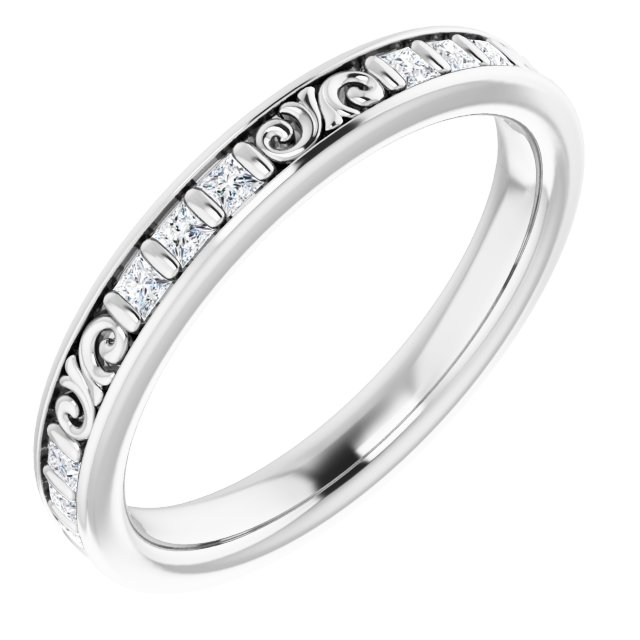 18k White Gold