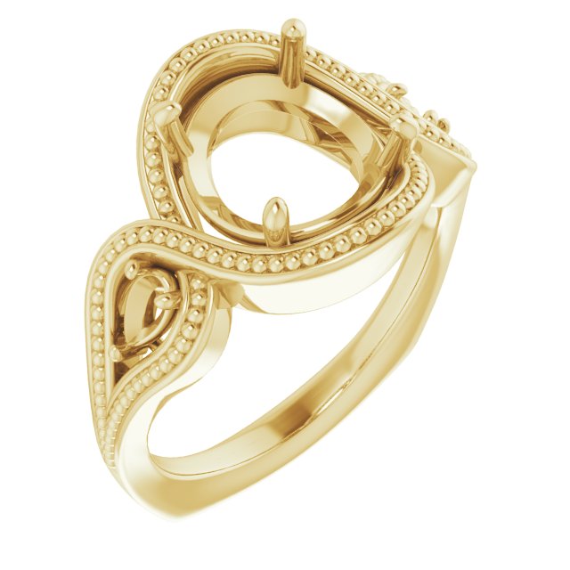 Beaded Criss-Cross Ring