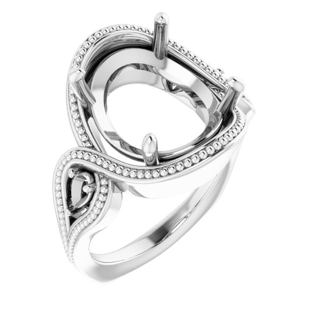 Beaded Criss-Cross Ring