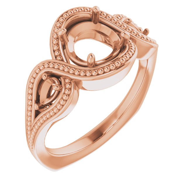 Beaded Criss-Cross Ring