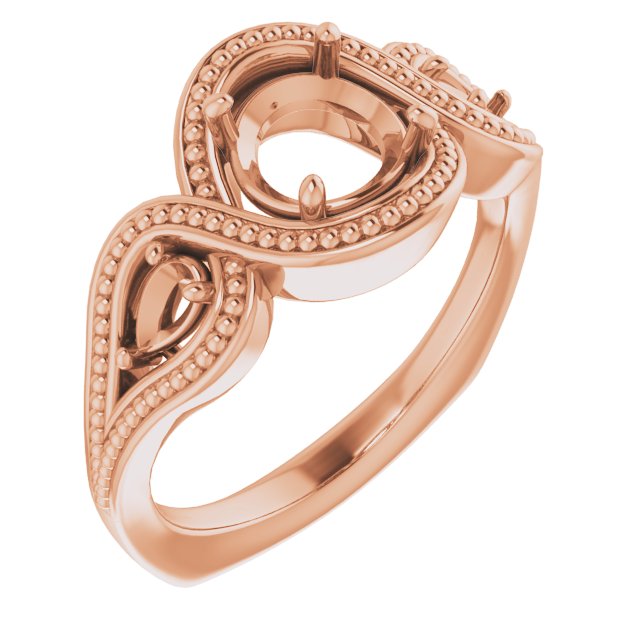 Beaded Criss-Cross Ring