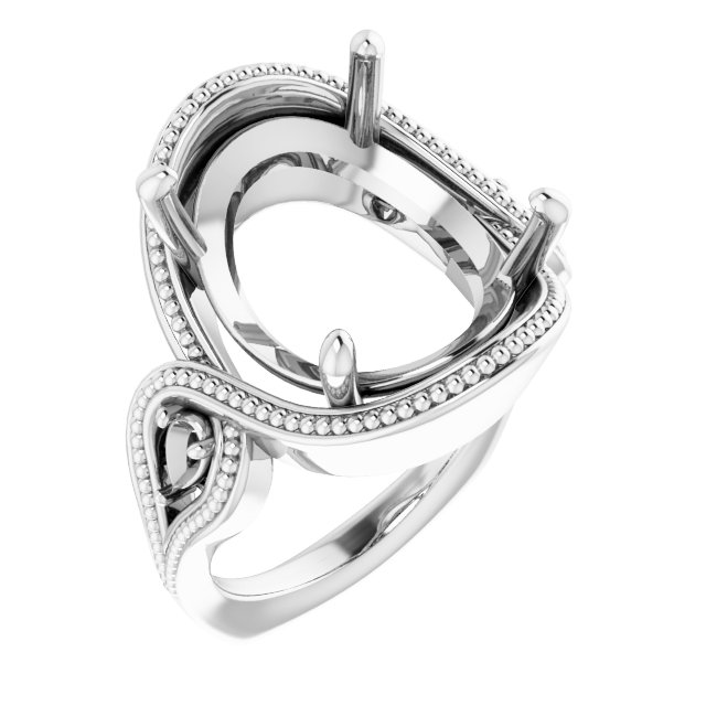 Beaded Criss-Cross Ring