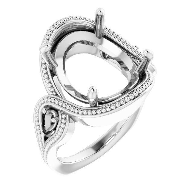 Beaded Criss-Cross Ring