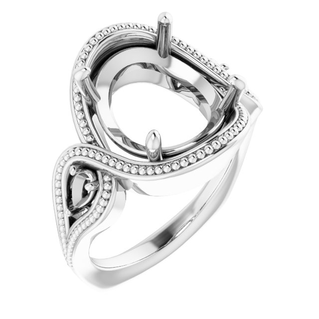 Beaded Criss-Cross Ring