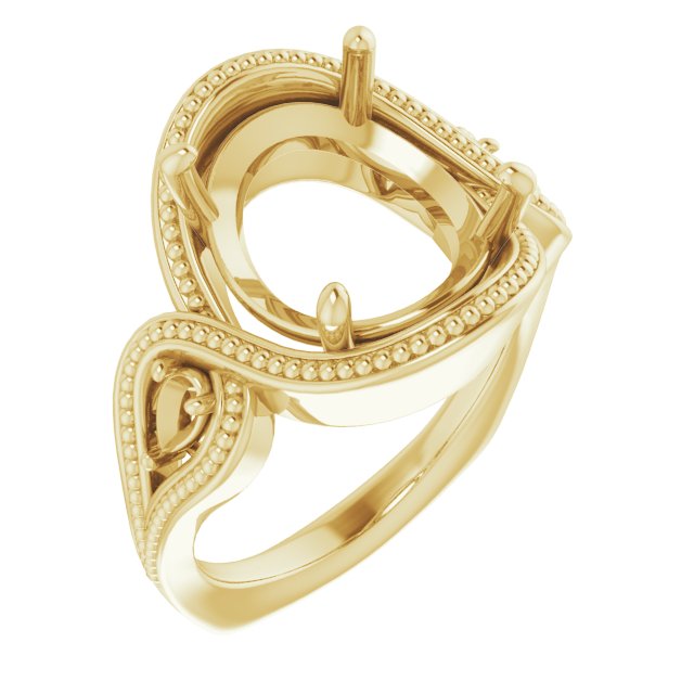Beaded Criss-Cross Ring