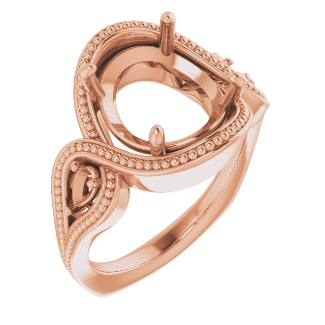 Beaded Criss-Cross Ring