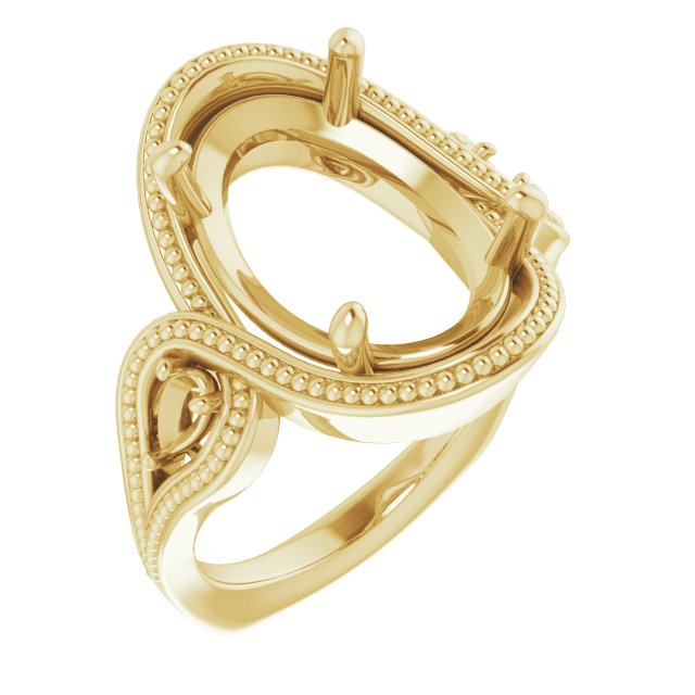 Beaded Criss-Cross Ring