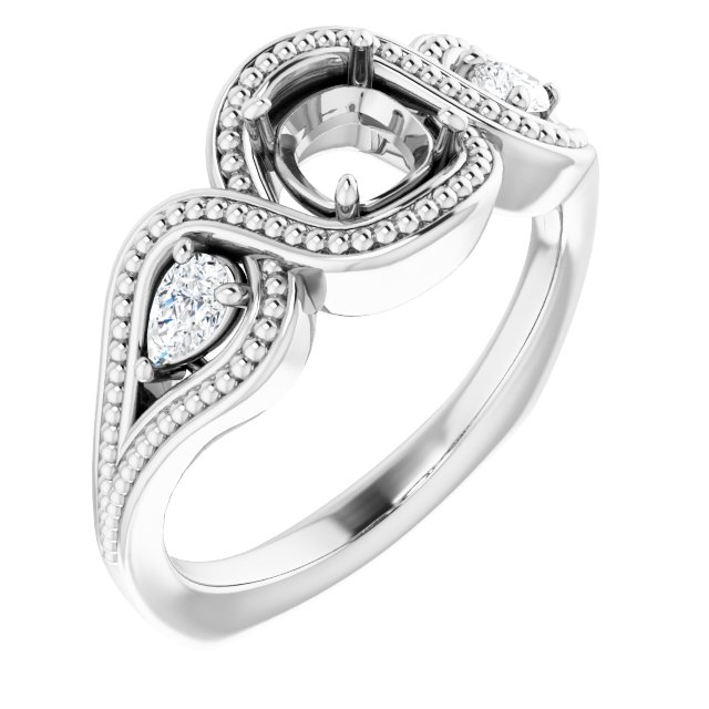 14k White Gold