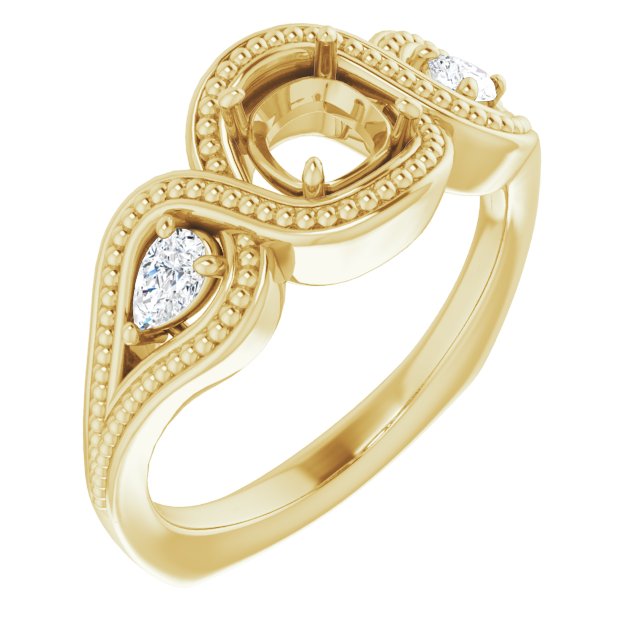 14k Yellow Gold