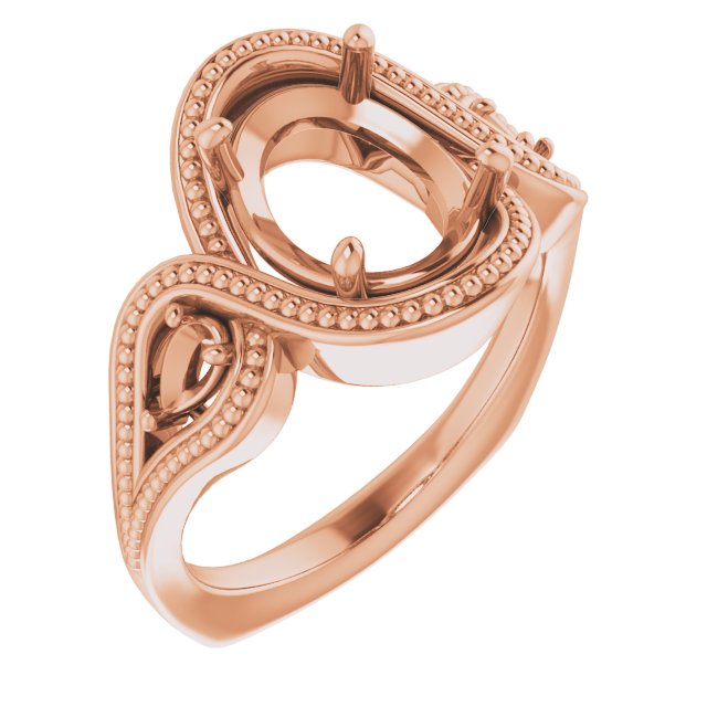 Beaded Criss-Cross Ring