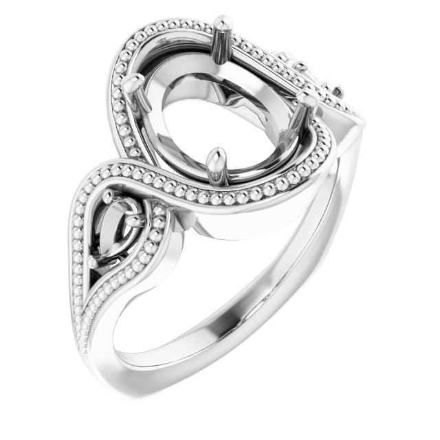 Beaded Criss-Cross Ring