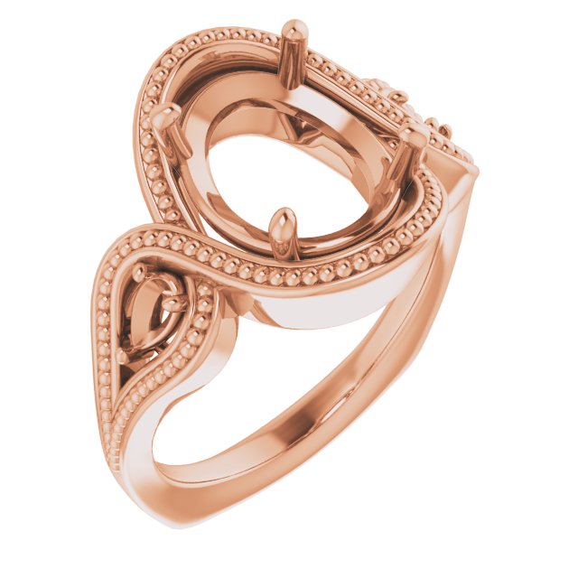 Beaded Criss-Cross Ring
