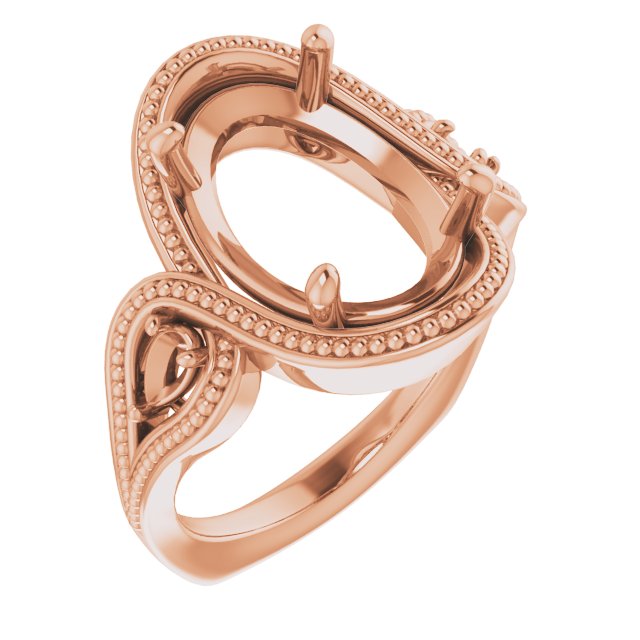 Beaded Criss-Cross Ring