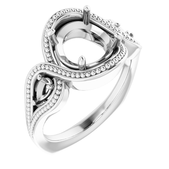 Beaded Criss-Cross Ring