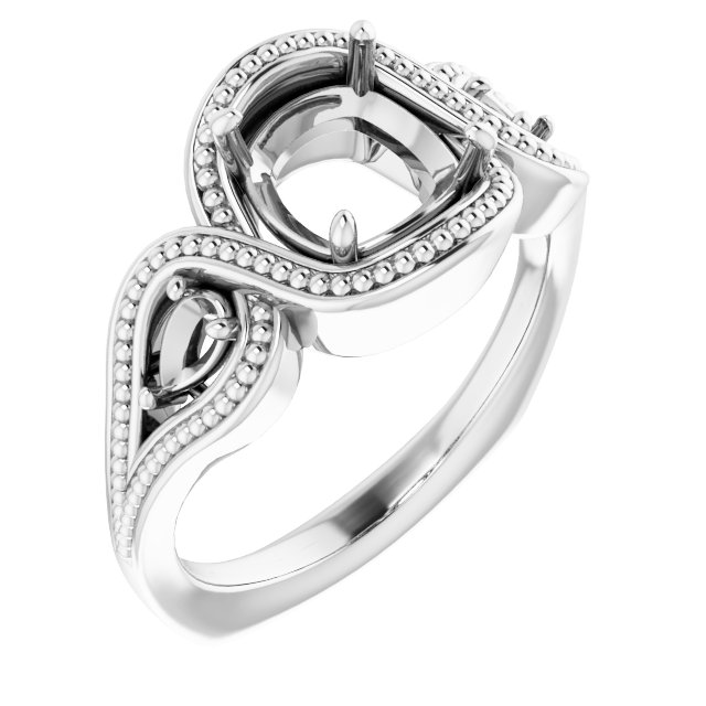 Beaded Criss-Cross Ring