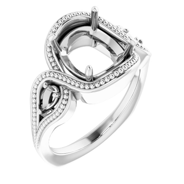 Beaded Criss-Cross Ring