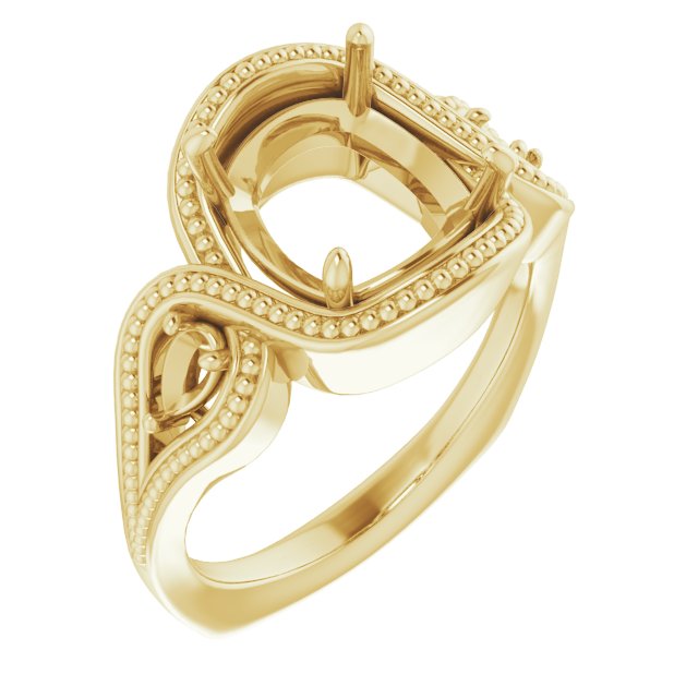 Beaded Criss-Cross Ring