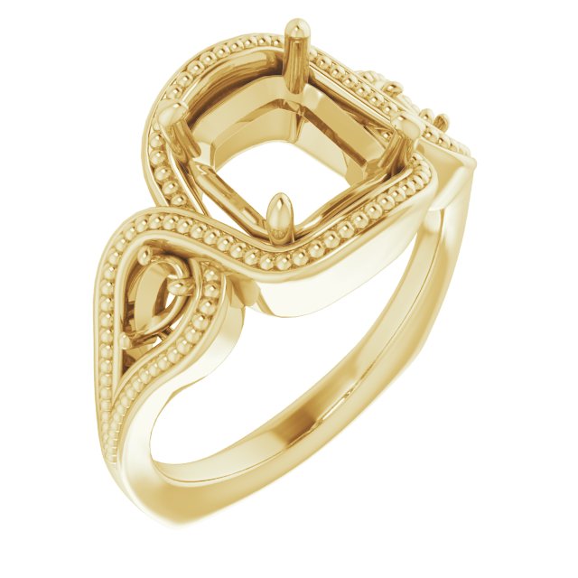 Beaded Criss-Cross Ring