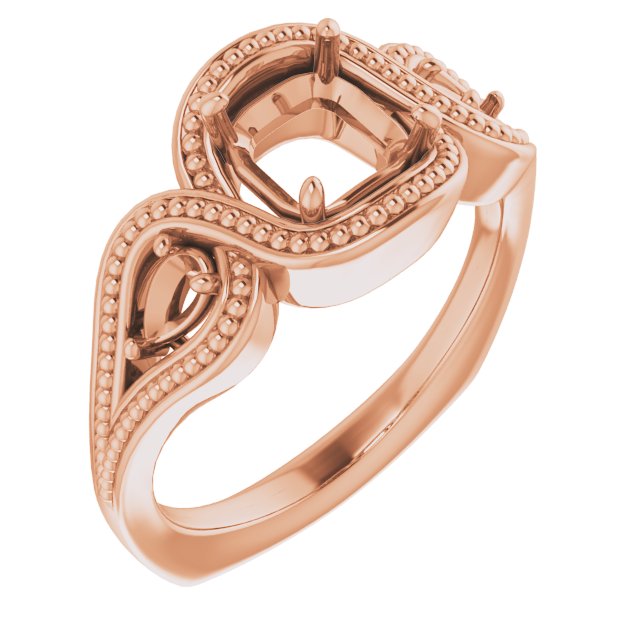 Beaded Criss-Cross Ring