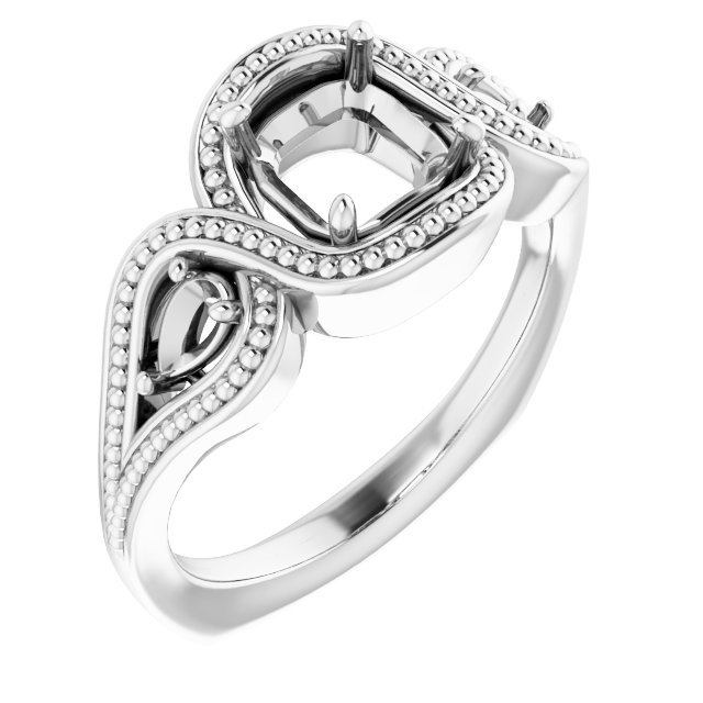 Beaded Criss-Cross Ring