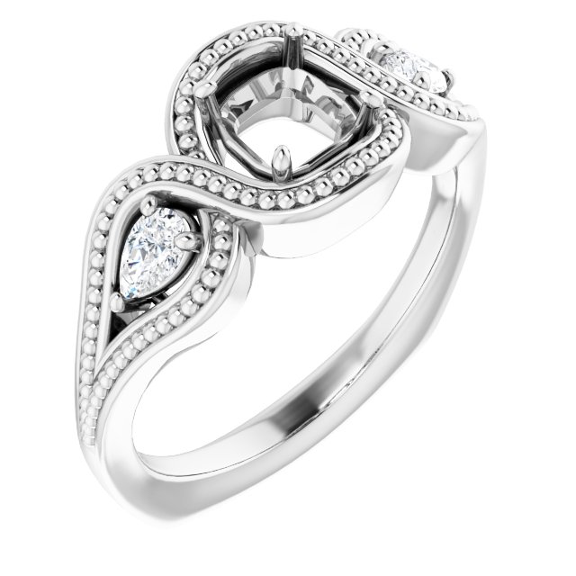 14k White Gold